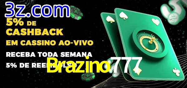 Promoções do cassino ao Vivo Brazino777